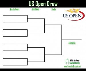 US Open Draw championship rounds