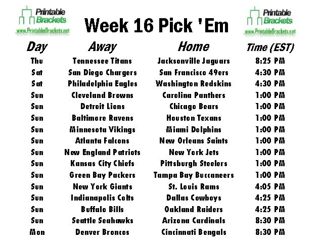 NFL Picks: Office pool pick'em – Week 2