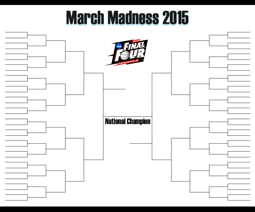 Printable March Madness Sweet Sixteen Bracket 2015 New Calendar